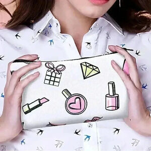 Cosmetic Bag Waterproof Zipper Pouch